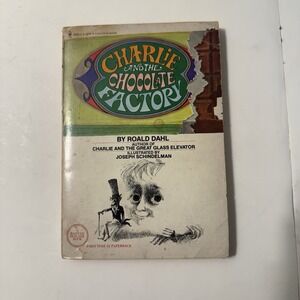 Charlie and the Chocolate Factory by Roald Dahl - Bantam Paperback 1977 Vintage